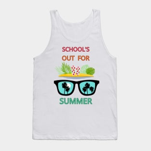 School's out for summer Tank Top